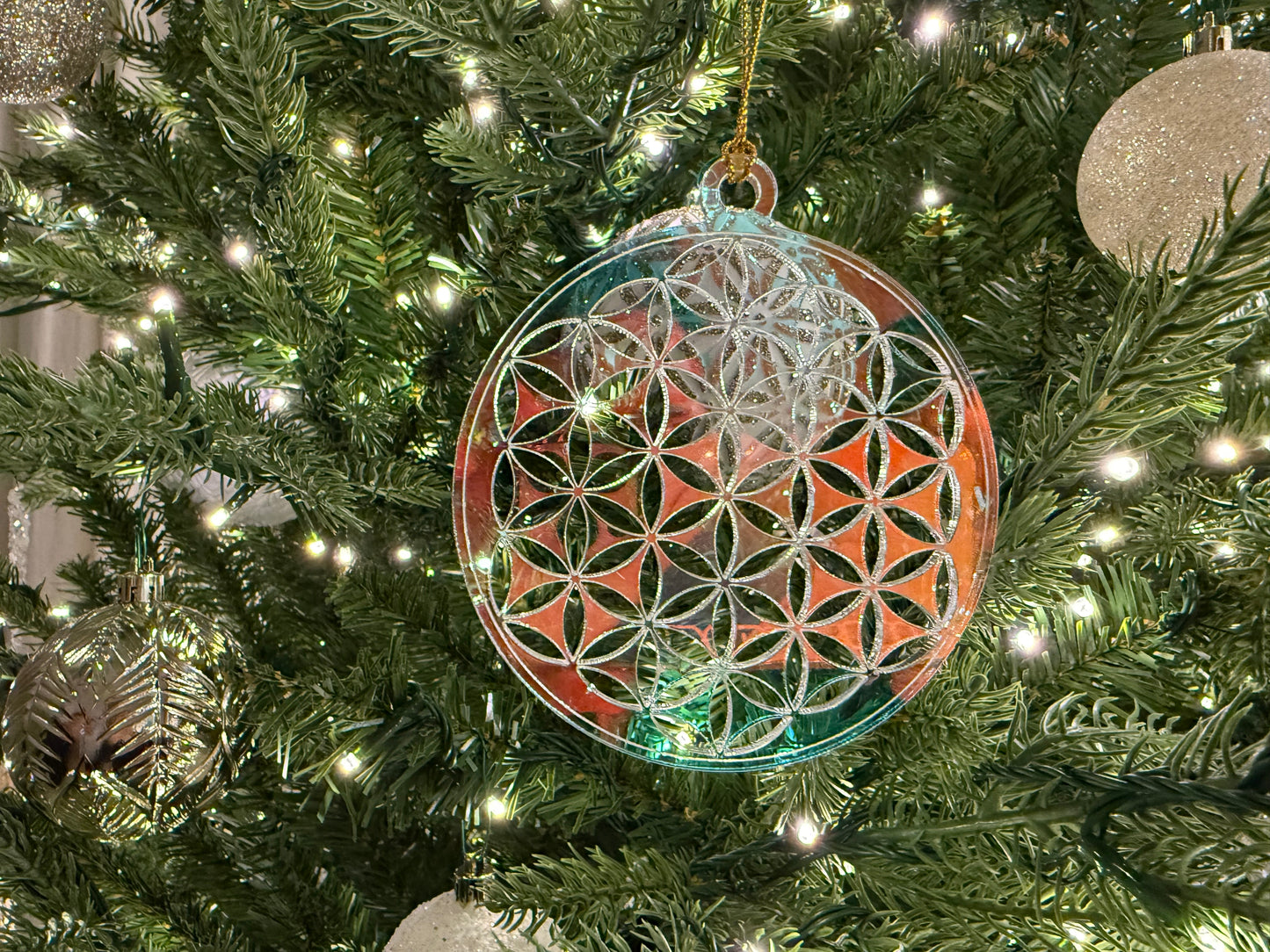 Flower of Life Sacred Geometry Ornament