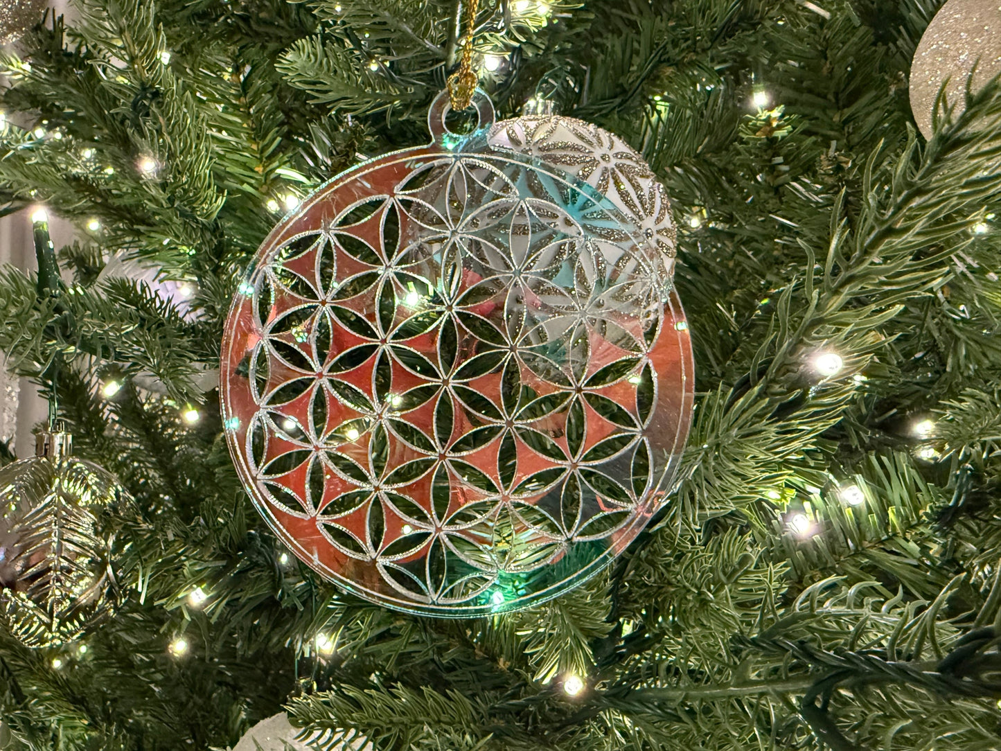 Flower of Life Sacred Geometry Ornament
