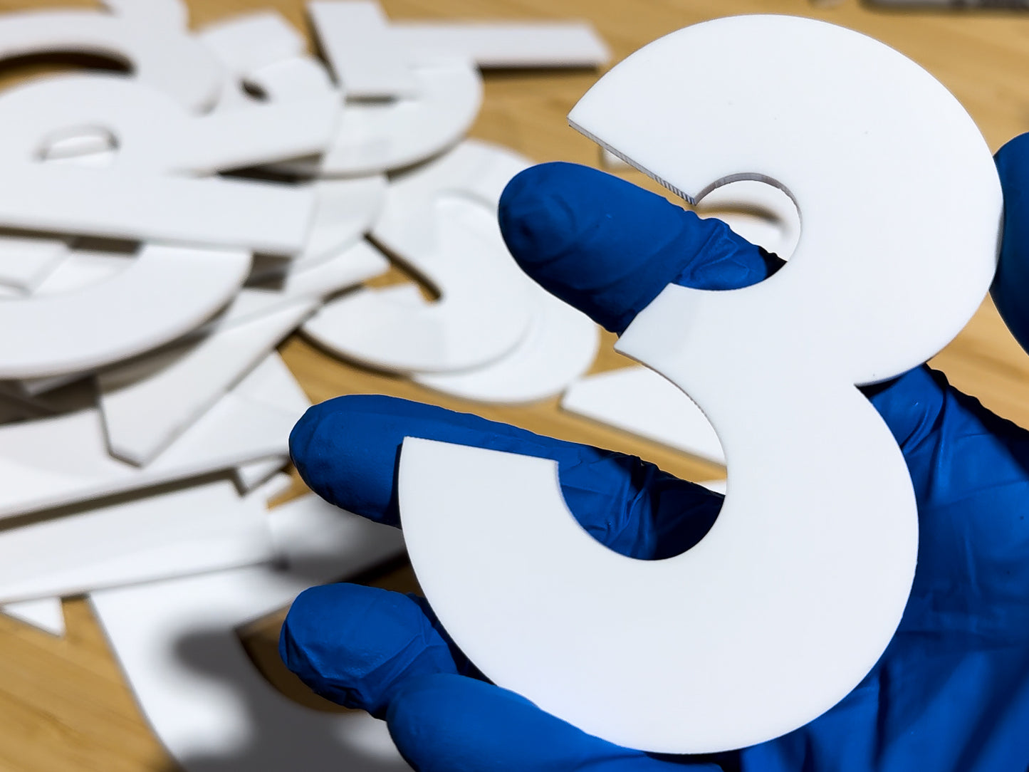 Custom Acrylic Letters, Numbers & Symbols – Clear, Matte, or Mirror Finish
