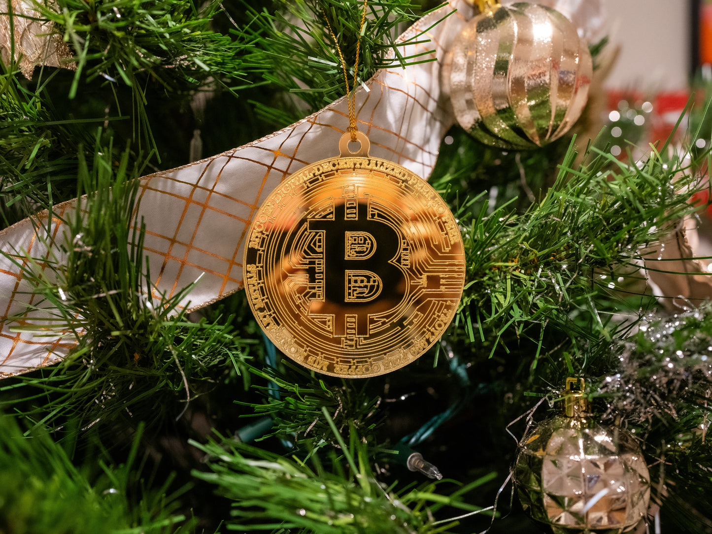 Bitcoin BTC Ornament