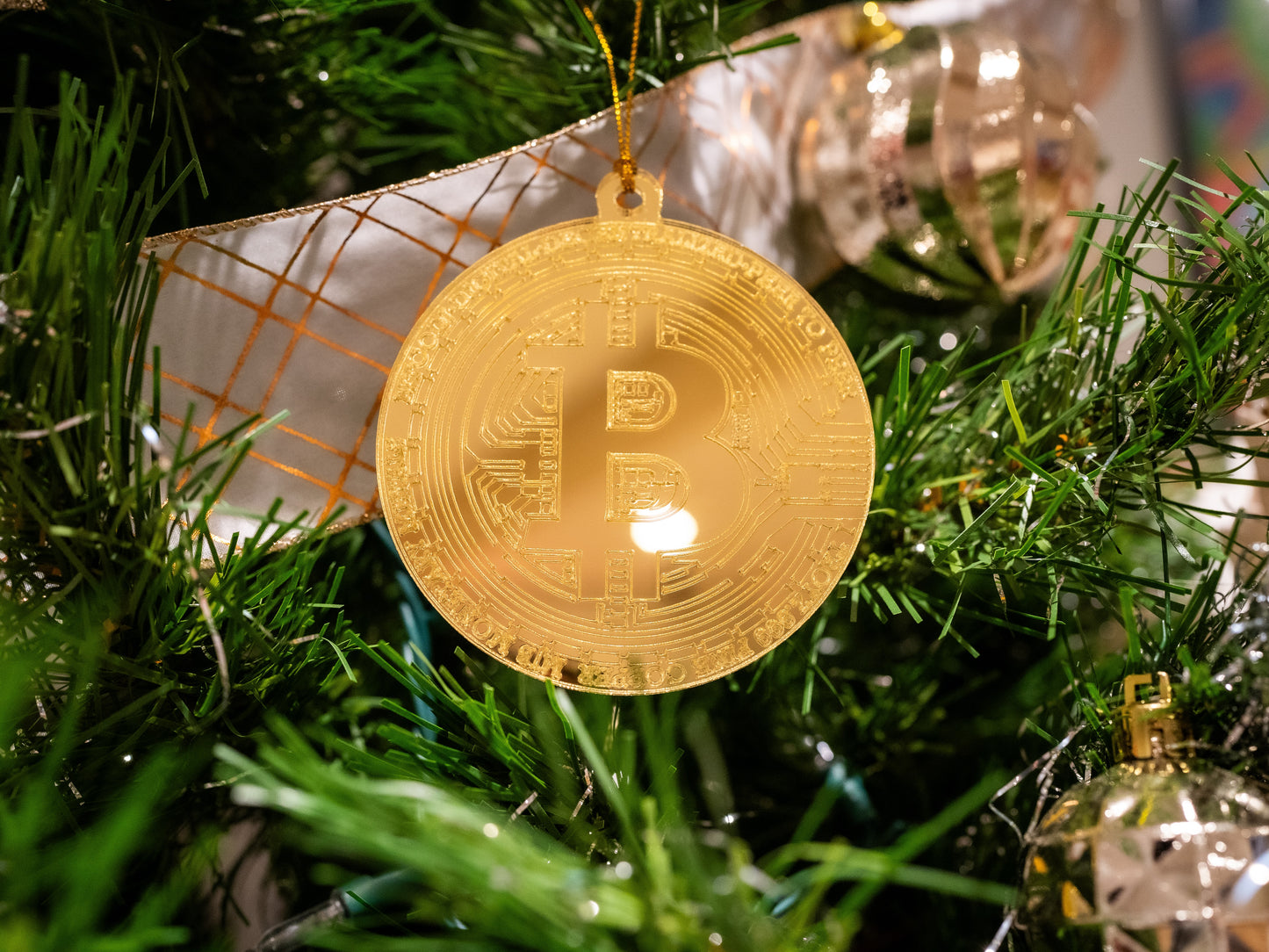 Bitcoin BTC Ornament