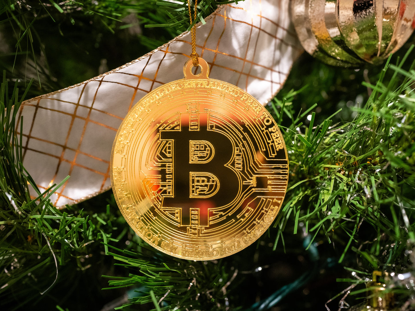 Bitcoin BTC Ornament