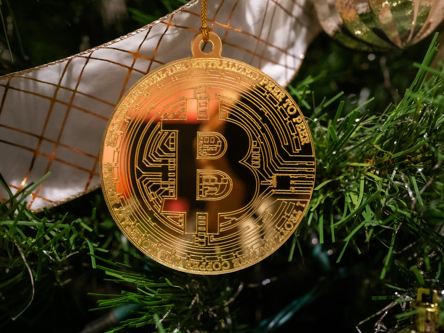 Bitcoin BTC Ornament