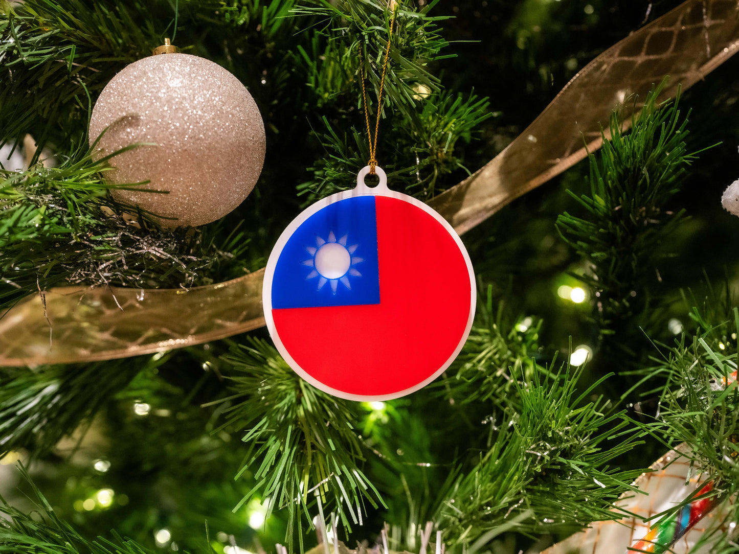Taiwan Flag Ornament