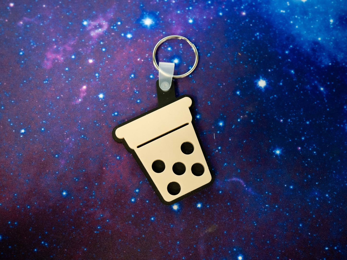 Cute Boba Milk Tea Keychain