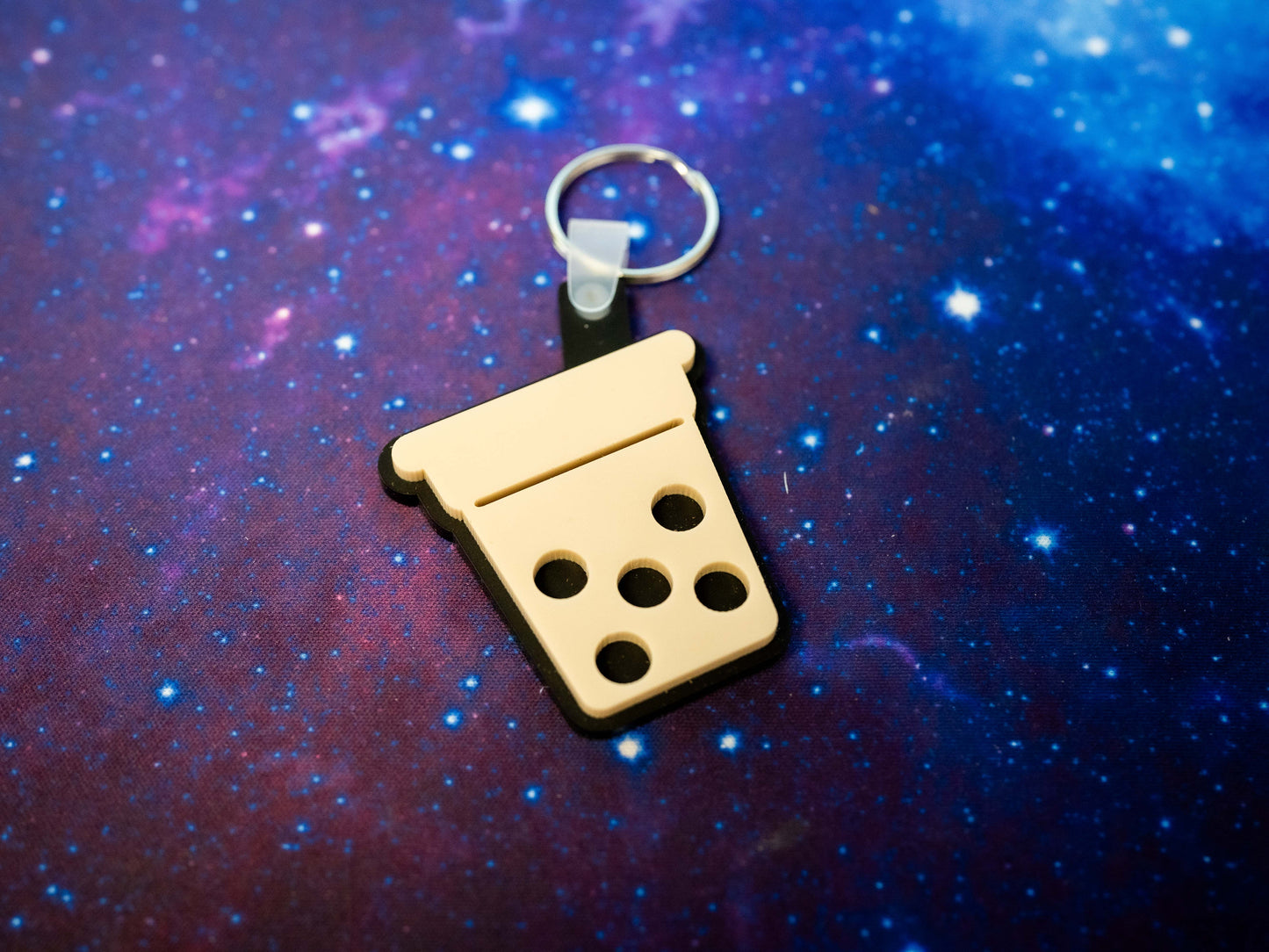 Cute Boba Milk Tea Keychain