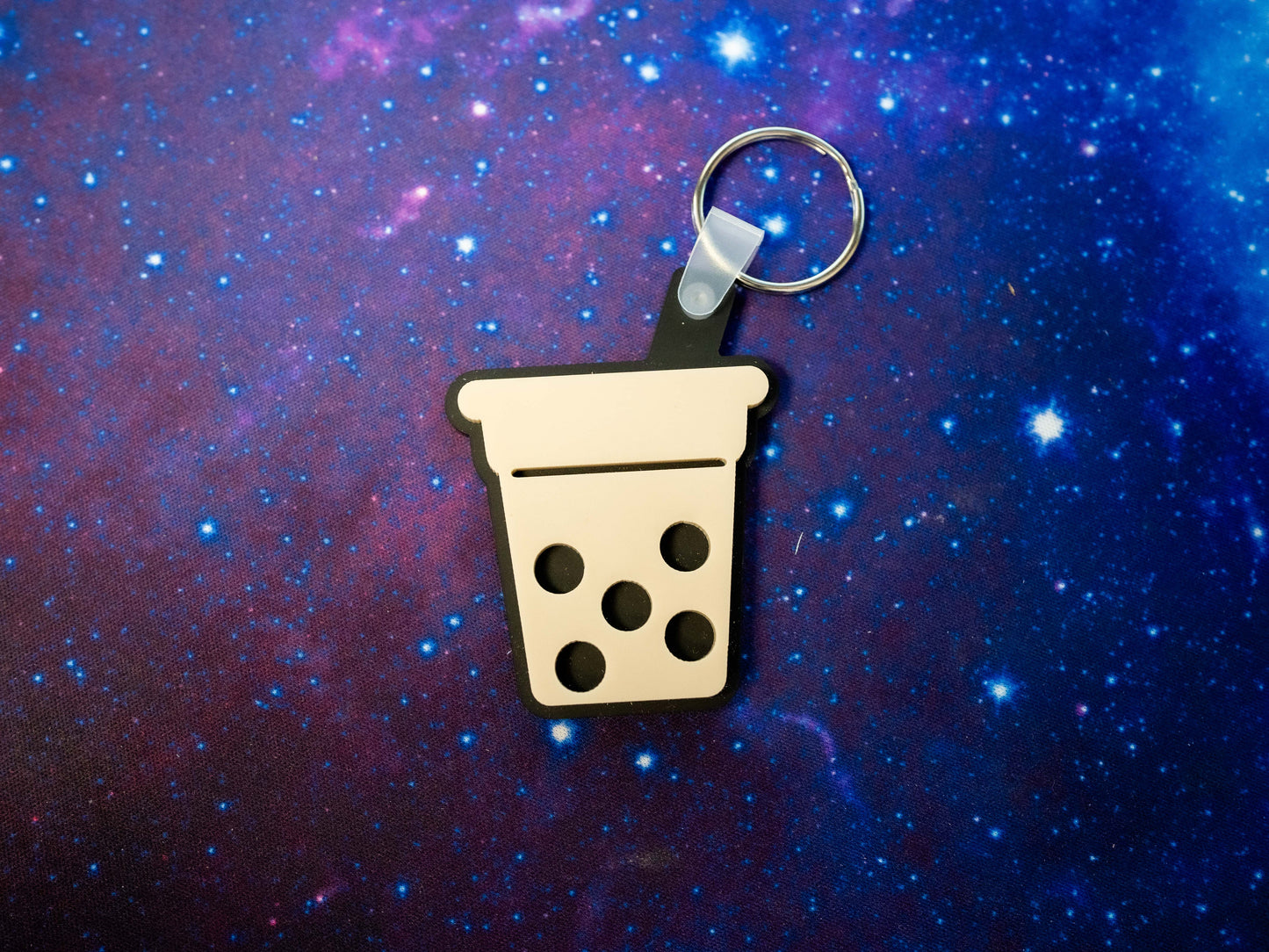Cute Boba Milk Tea Keychain