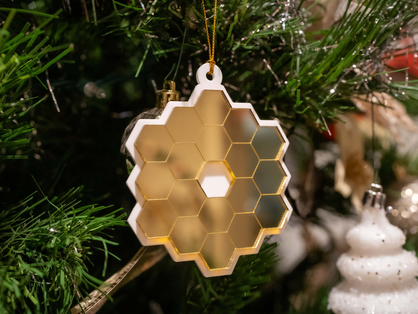 James Webb Space Telescope Ornament (Lunar New Year Edition)