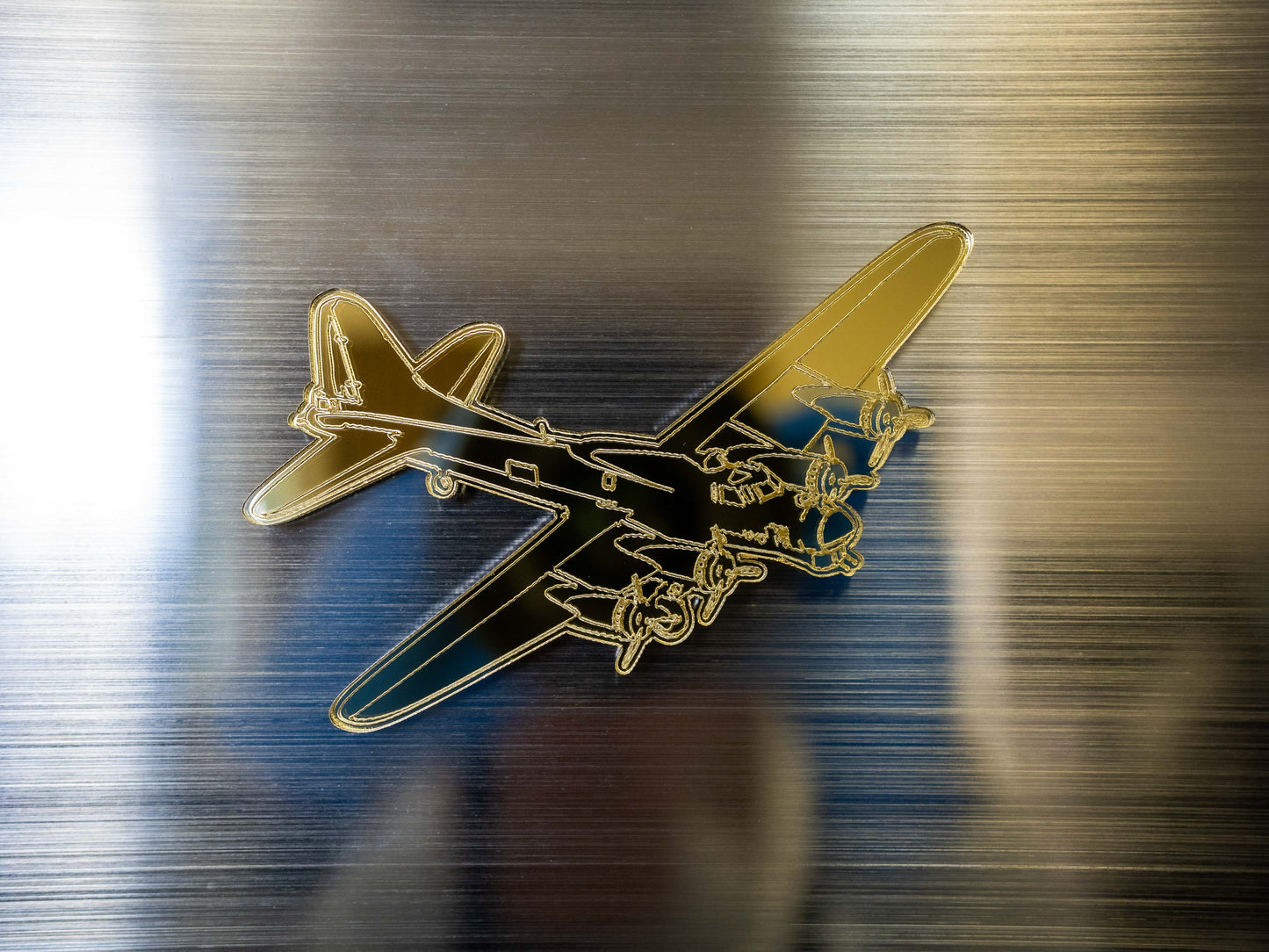 Acrylic Boeing B-17 Flying Fortress Magnet
