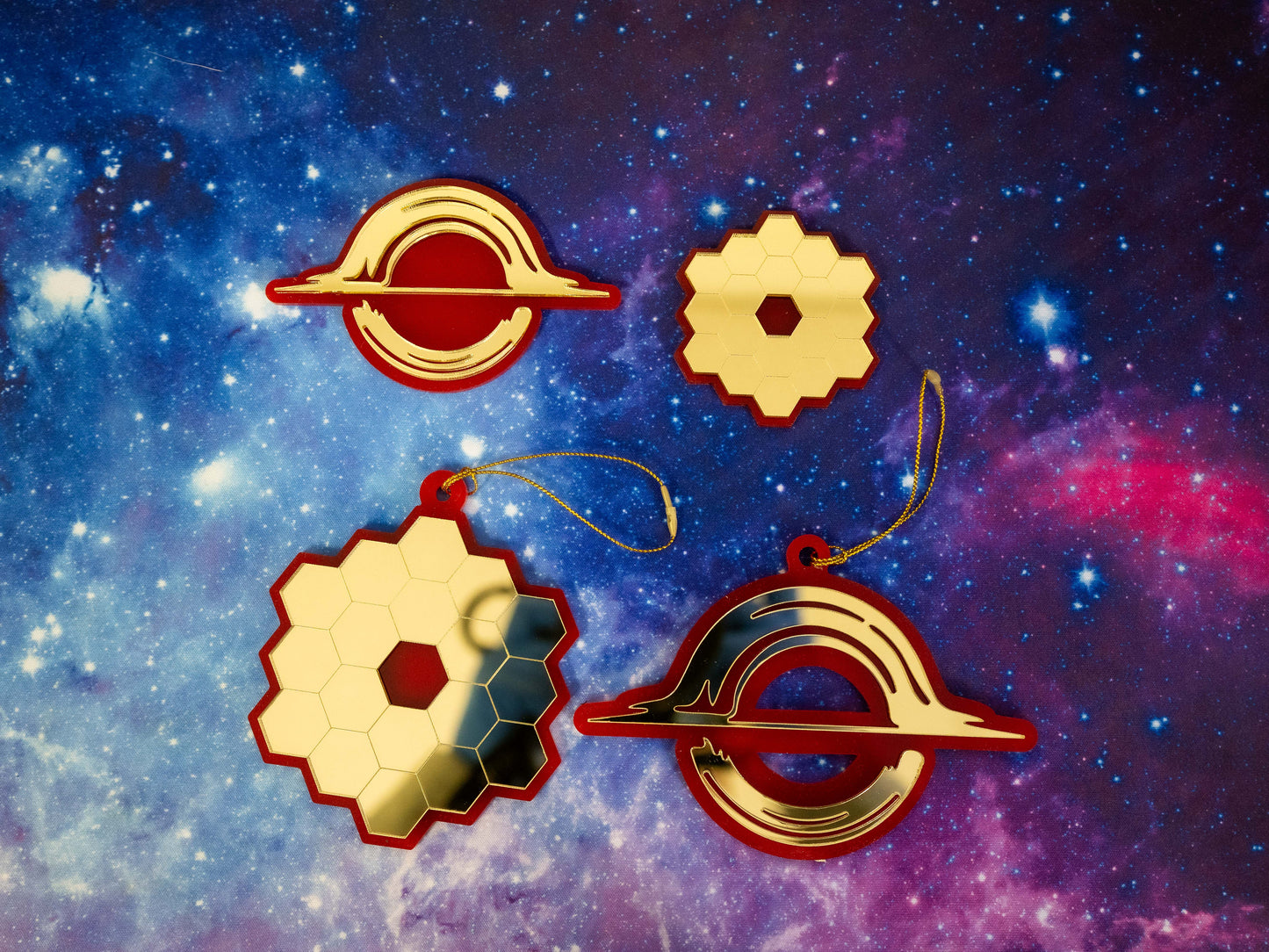 James Webb Space Telescope Ornament (Lunar New Year Edition)