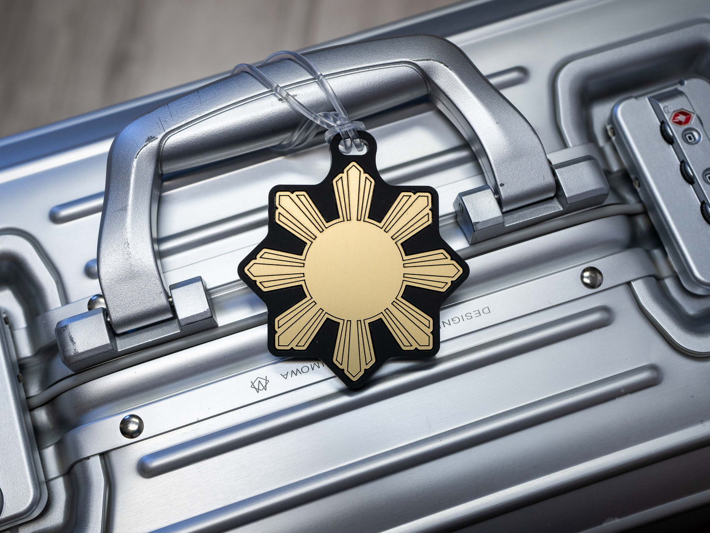 Filipino Araw Sun & Stars Luggage Travel Accessory Tag