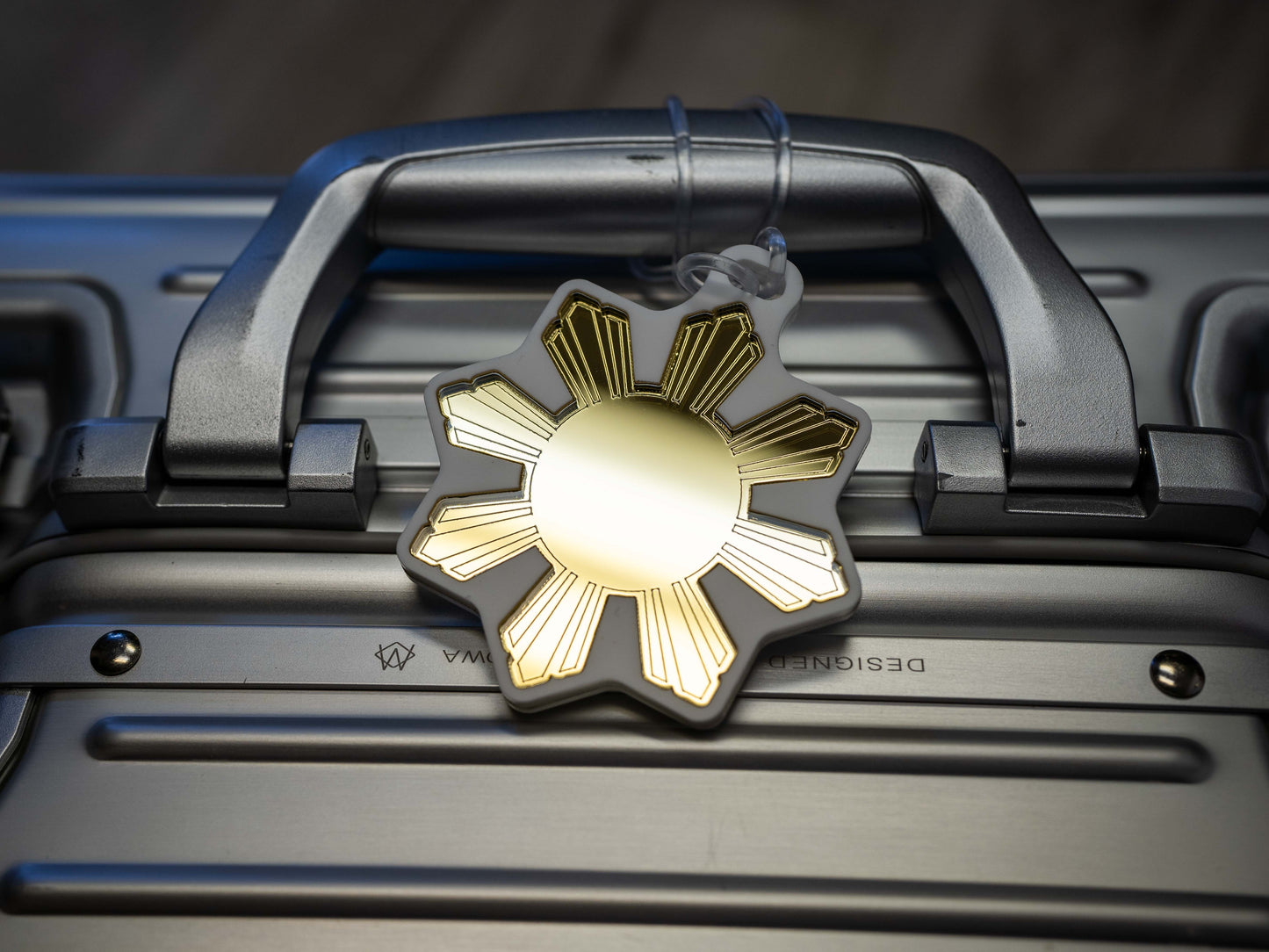 Filipino Araw Sun & Stars Luggage Travel Accessory Tag