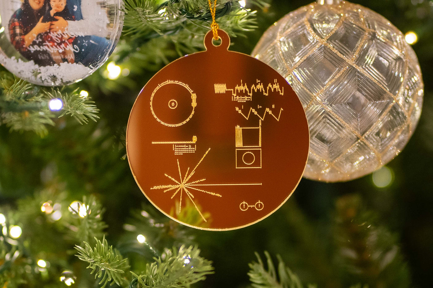 Voyager Golden Record Ornament