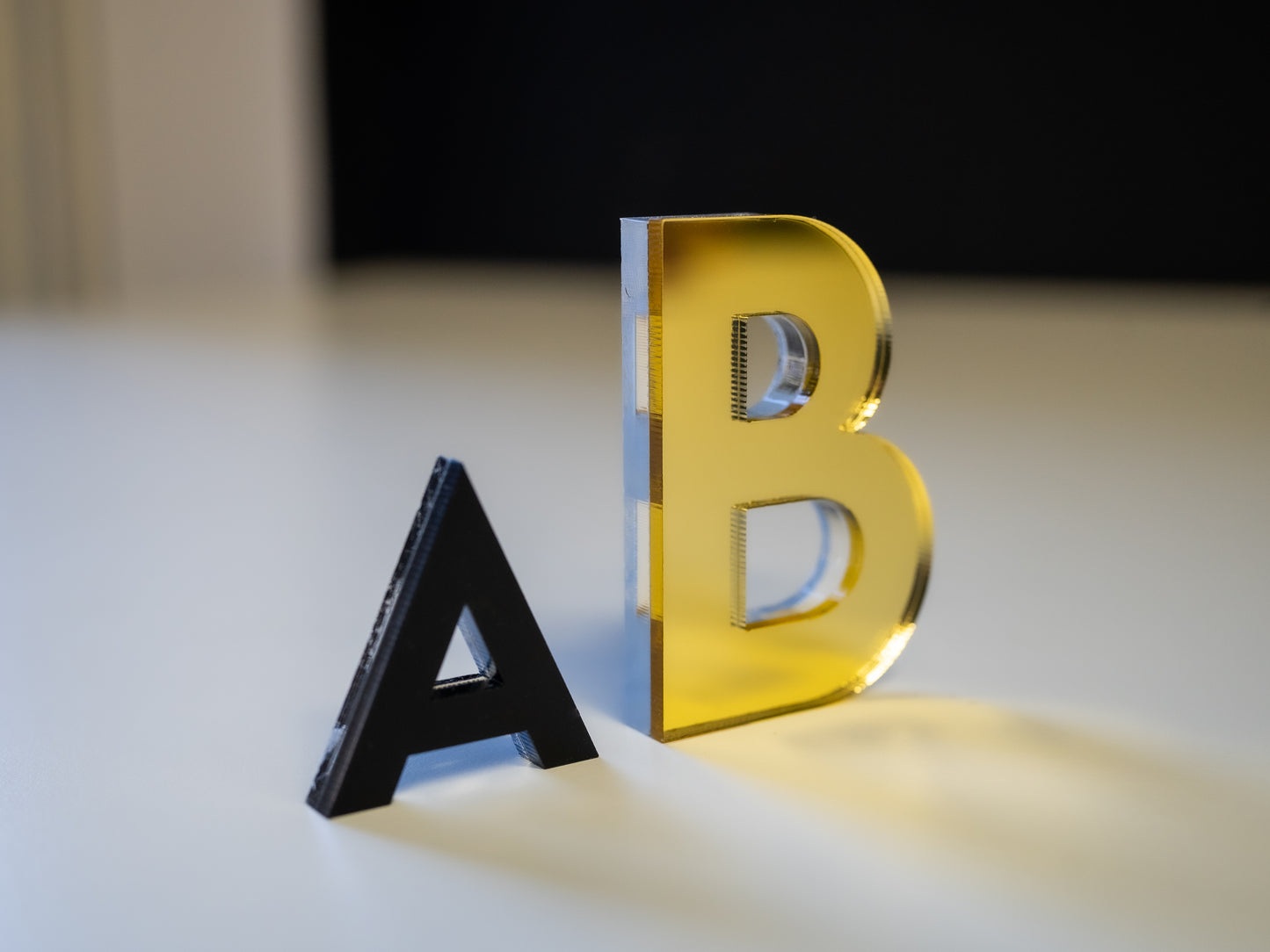 Custom Acrylic Letters, Numbers & Symbols – Clear, Matte, or Mirror Finish