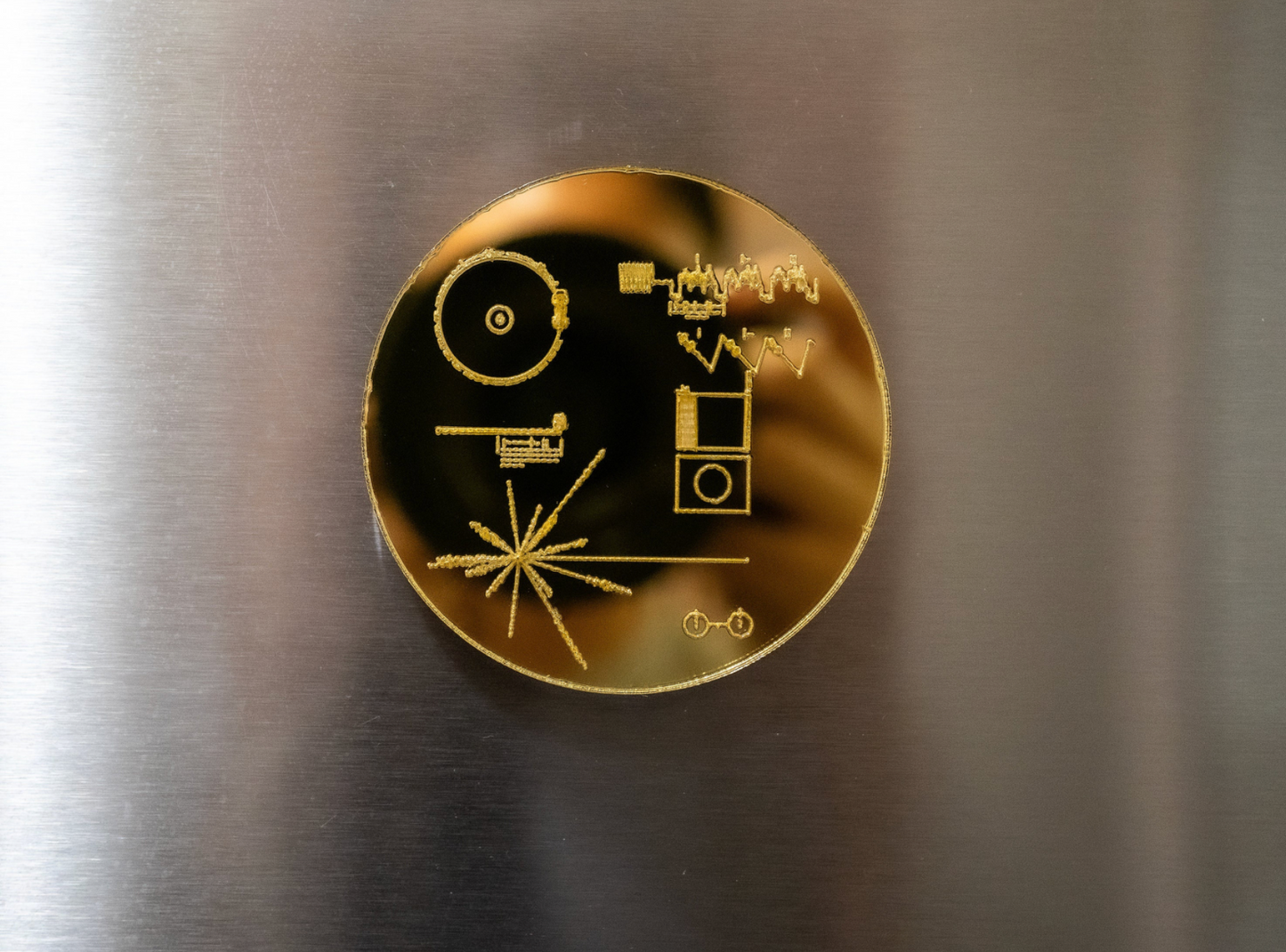 Voyager Golden Record Magnet