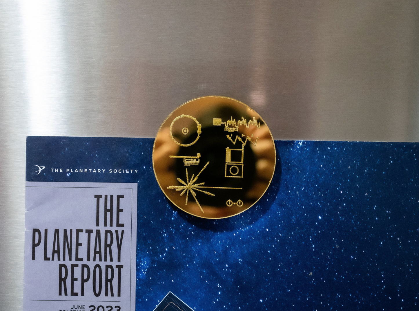 Voyager Golden Record Magnet