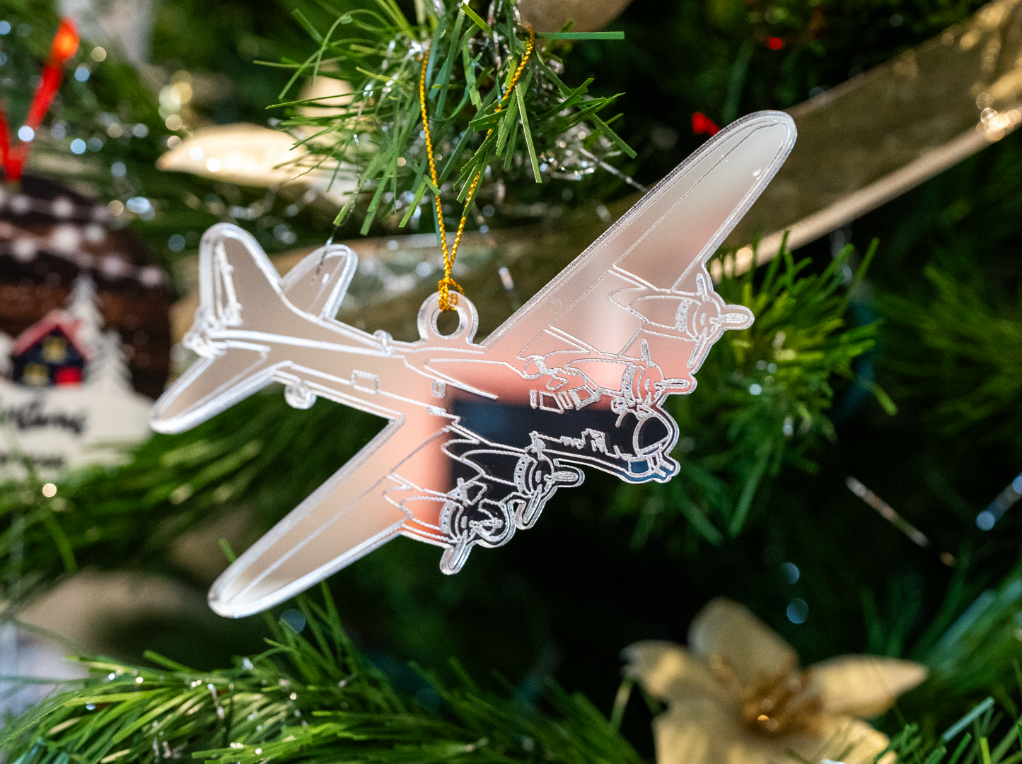 Boeing B-17 Flying Fortress Ornament