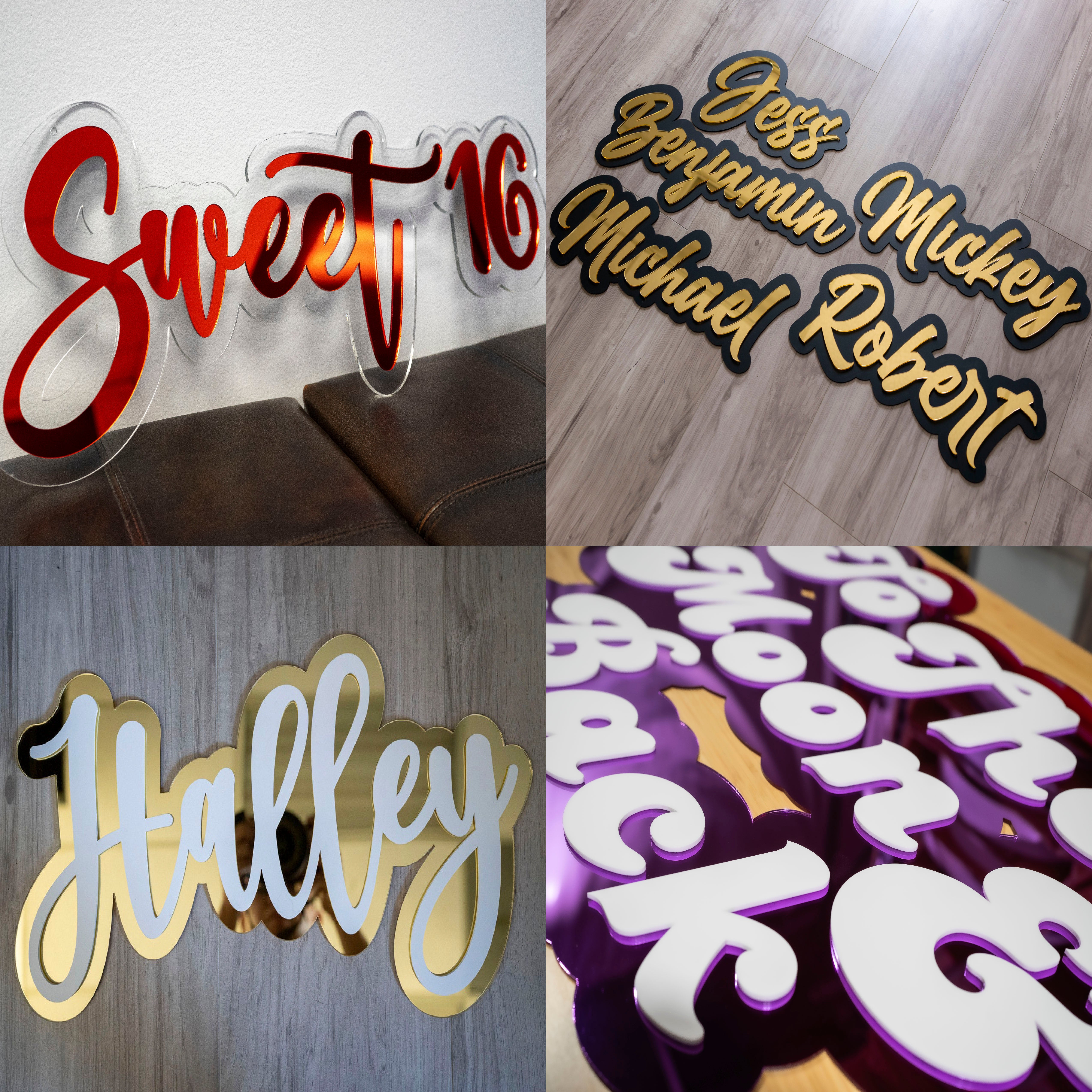 Acrylic Name Sign – Interstellar Systems