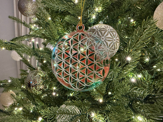 Flower of Life Sacred Geometry Ornament