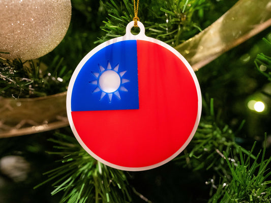 Taiwan Flag Ornament