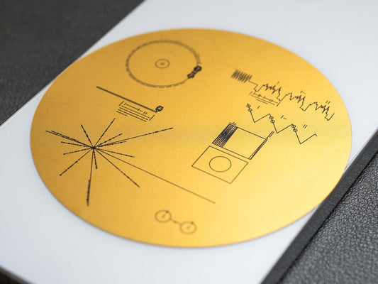 Voyager Golden Record Sticker Decal