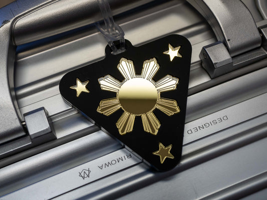 Filipino Araw Sun & Stars Luggage Travel Accessory Tag