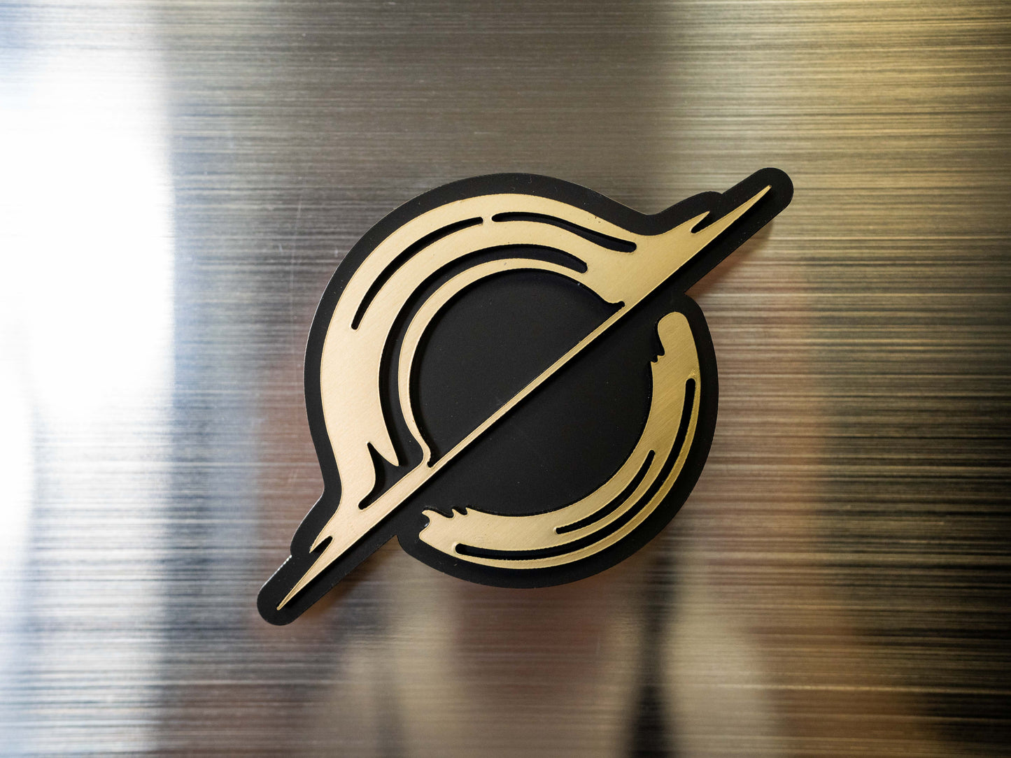 Metallic Gold Space Magnets [3-Pack] JWST Voyager Black Hole