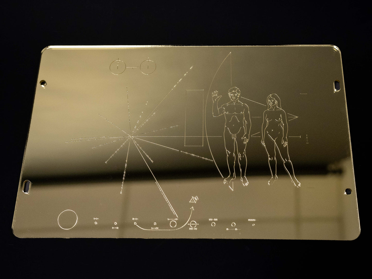 Pioneer Plaque Wall Art