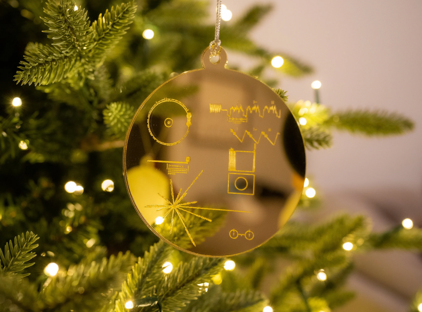 Voyager Golden Record Ornament