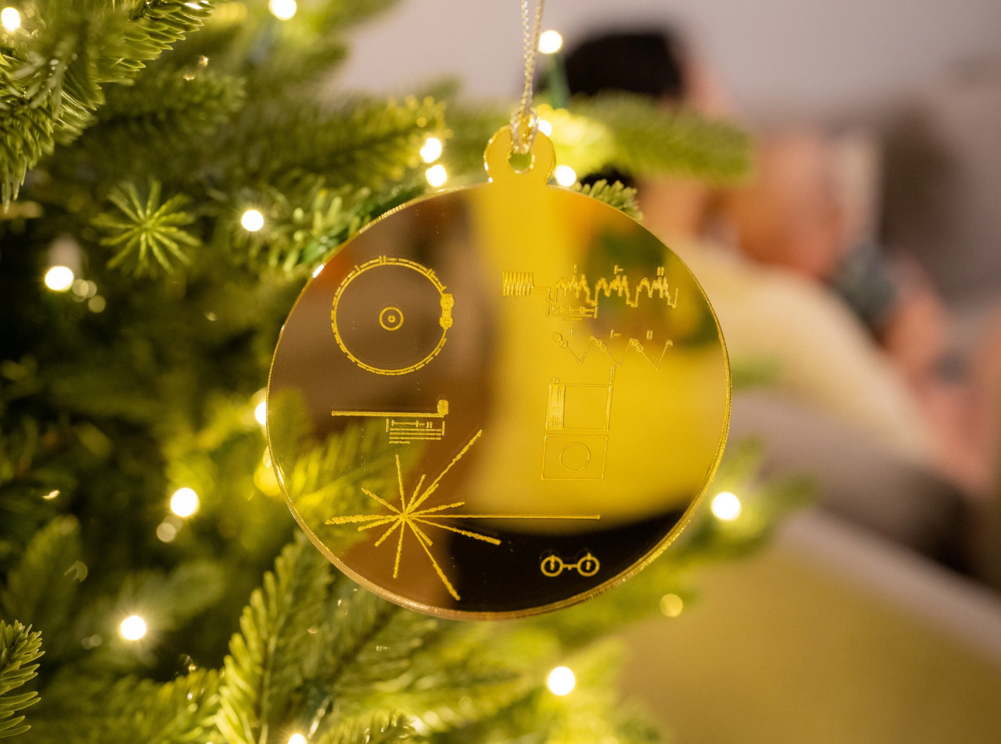 Voyager Golden Record Ornament