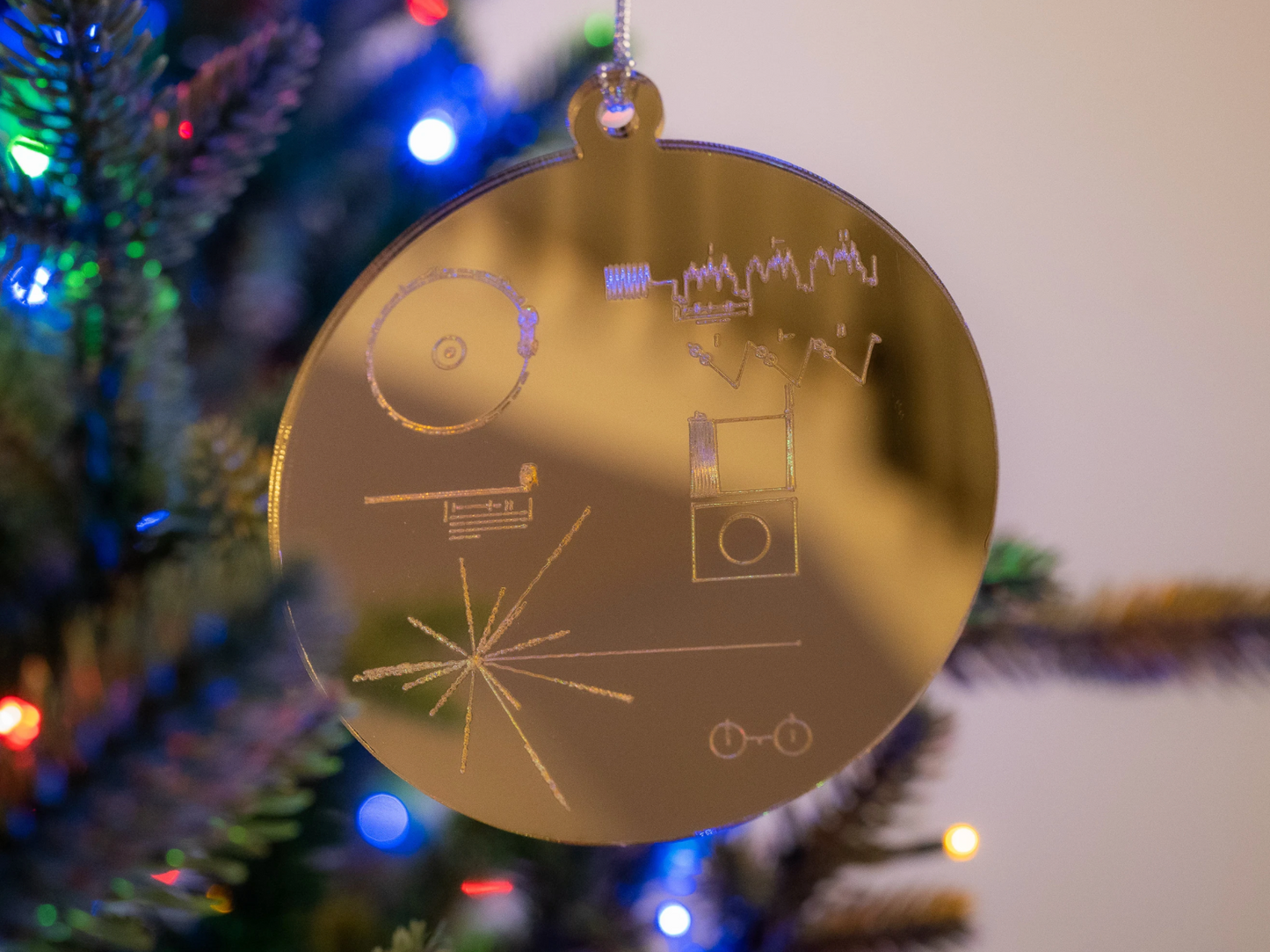 Voyager Golden Record Ornament