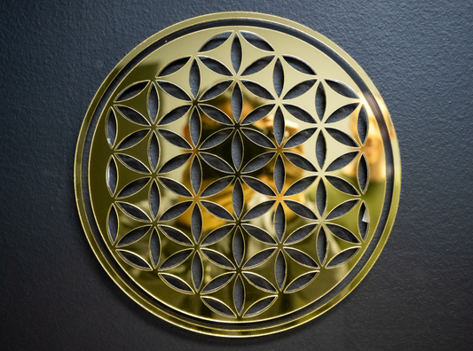 Flower of Life Sacred Geometry Wall Art